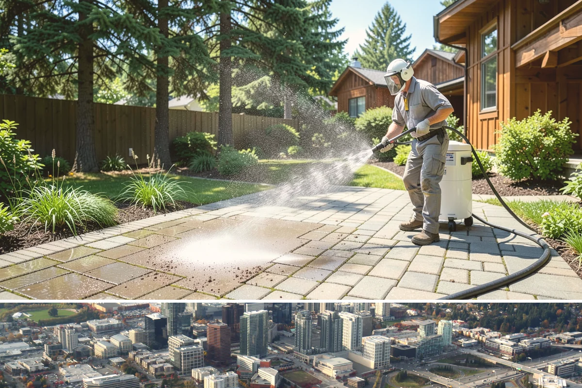 Holiday Cleanup Washing in Bellevue, King County, WA - Late November through December, timed a week or two ahead of your gatherings so surfaces stay clean for guests.