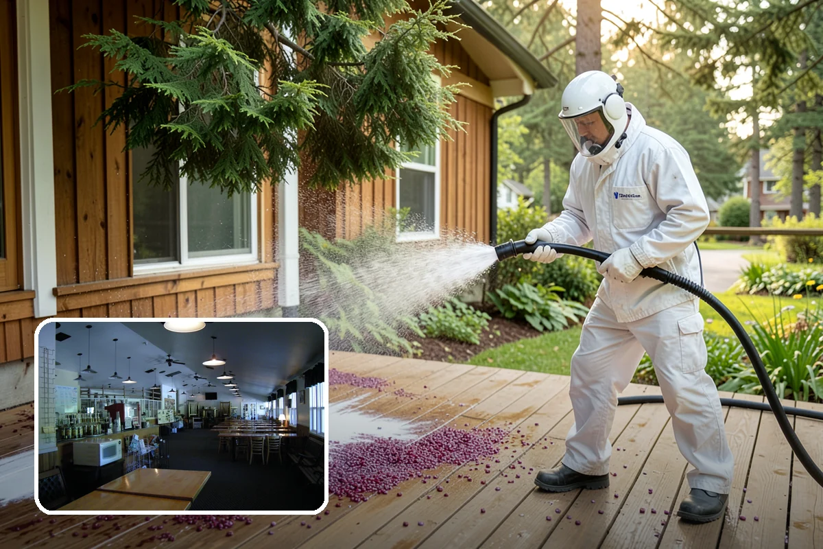 Holiday Cleanup Washing in Black Diamond, King County, WA - Presents a spotless entryway for holiday guests and photos