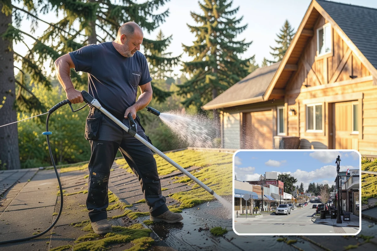 Holiday Cleanup Washing in Bothell, King County, WA - Presents a spotless entryway for holiday guests and photos
