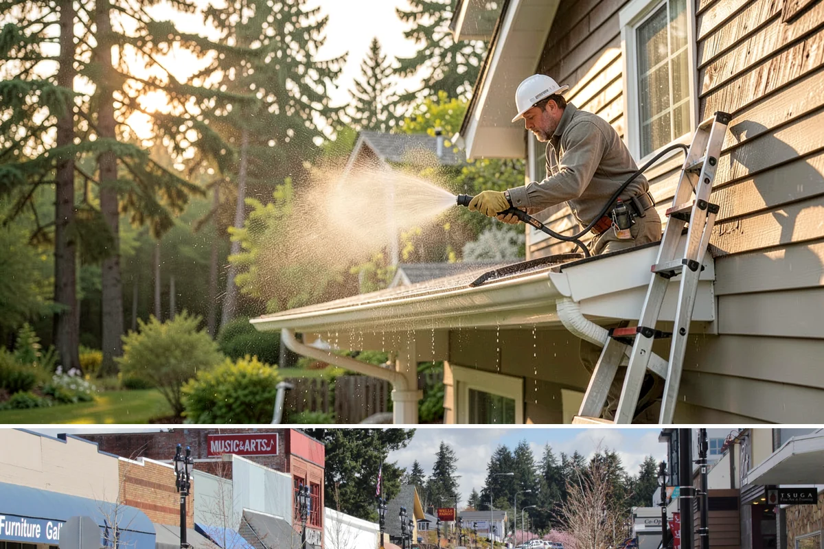 Holiday Cleanup Washing in Bothell, King County, WA - Late November through December, timed a week or two ahead of your gatherings so surfaces stay clean for guests.