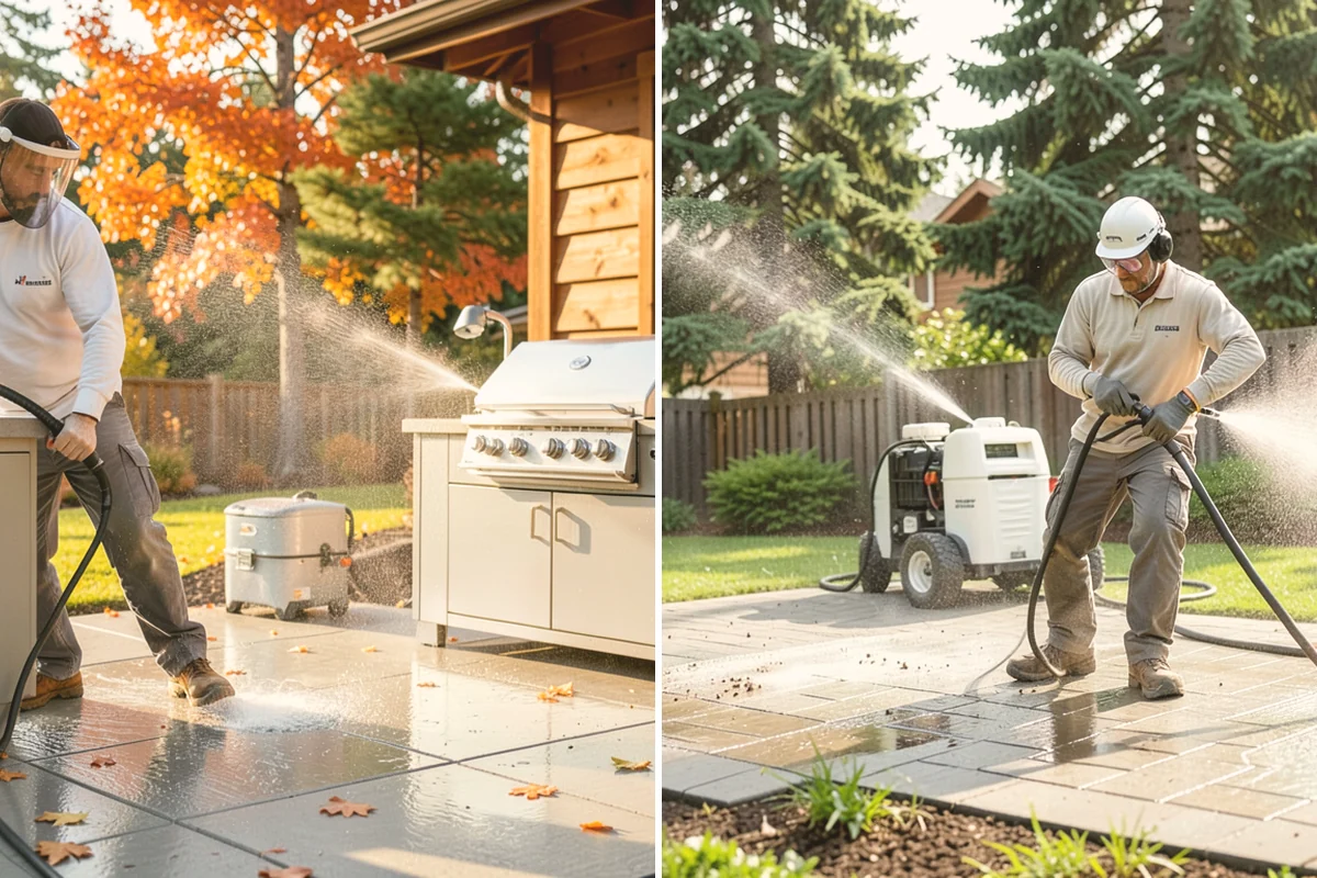 Holiday Cleanup Washing in Brier, Snohomish County, WA - Prioritize entry paths, porches, and hosting areas with the client