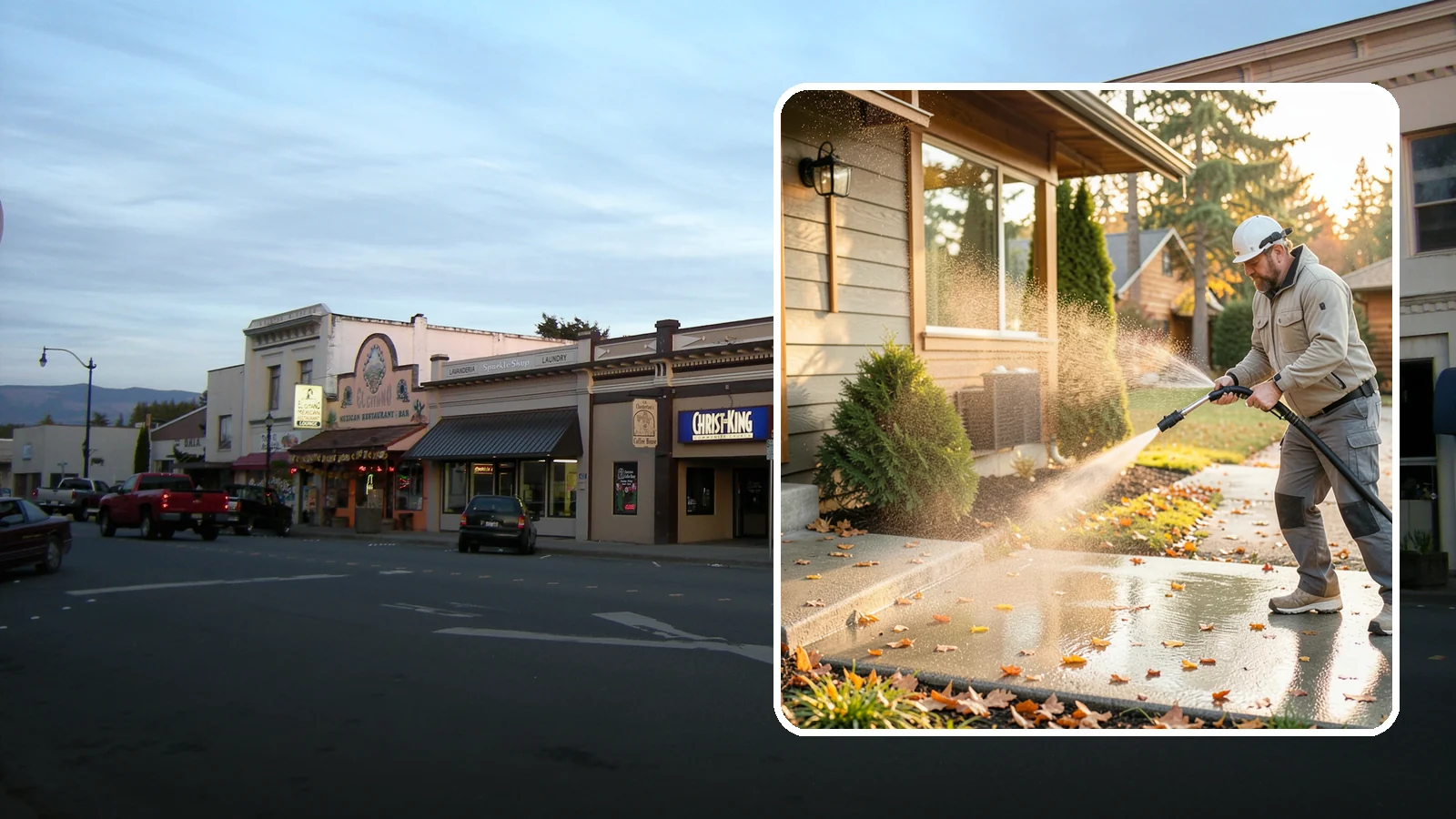 Holiday Cleanup Washing in Burlington, Skagit County, WA - Holiday cleanup washing gets your home guest-ready by clearing grime from entrances, walkways, and gathering areas before the...