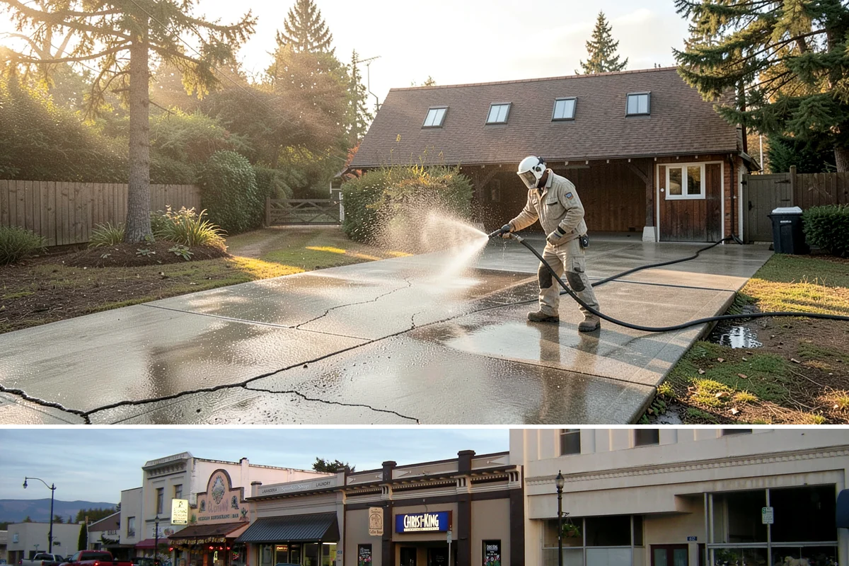 Holiday Cleanup Washing in Burlington, Skagit County, WA - Late November through December, timed a week or two ahead of your gatherings so surfaces stay clean for guests.