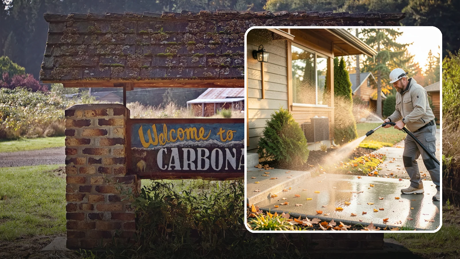 Holiday Cleanup Washing in Carbonado, Pierce County, WA - Holiday cleanup washing gets your home guest-ready by clearing grime from entrances, walkways, and gathering areas before the...