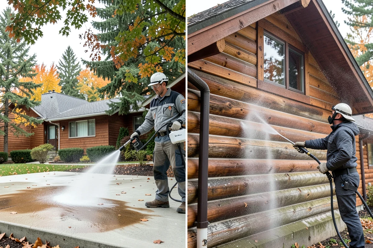 Holiday Cleanup Washing in Concrete, Skagit County, WA - Prioritize entry paths, porches, and hosting areas with the client