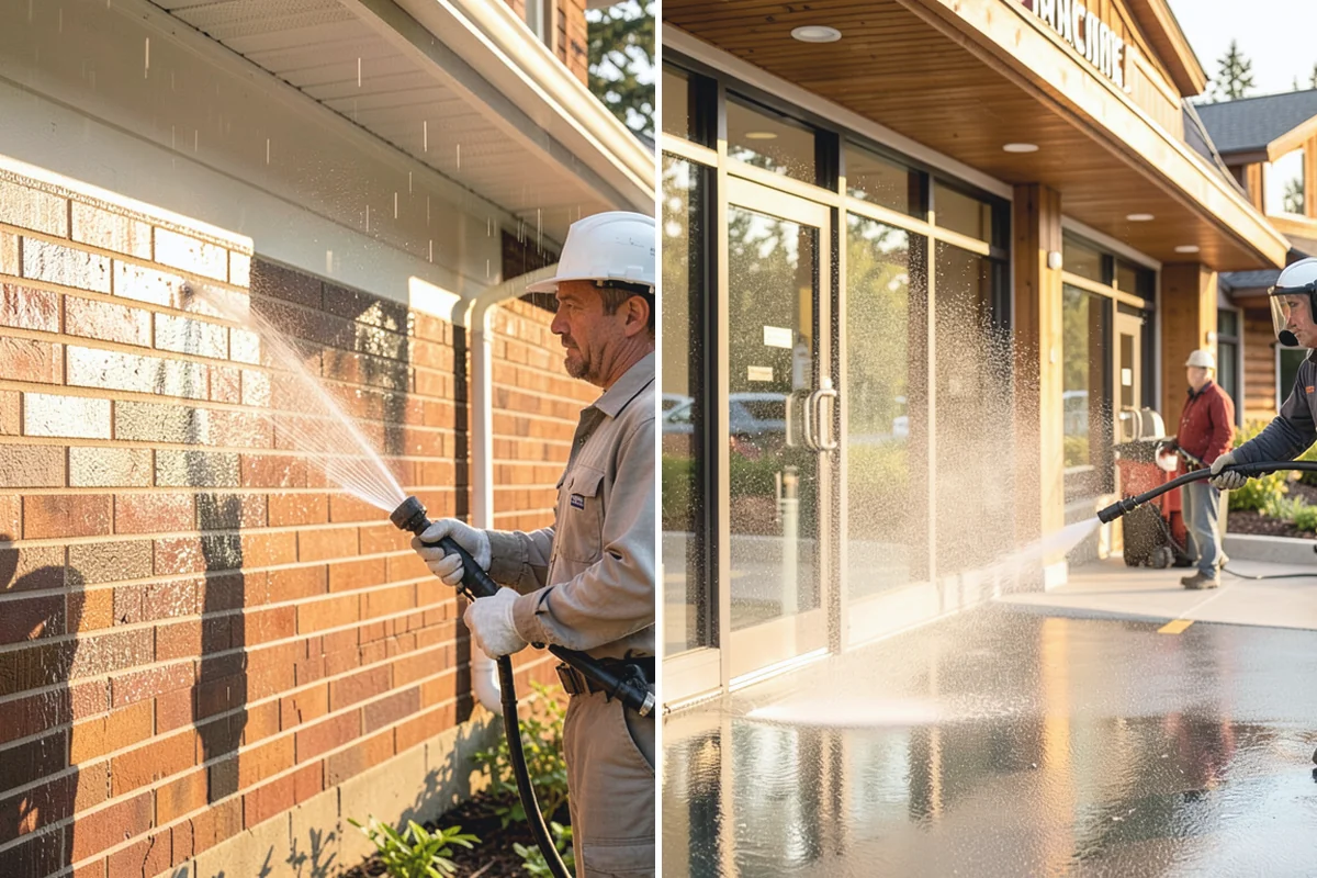 Holiday Cleanup Washing in Coupeville, Island County, WA - Prioritize entry paths, porches, and hosting areas with the client