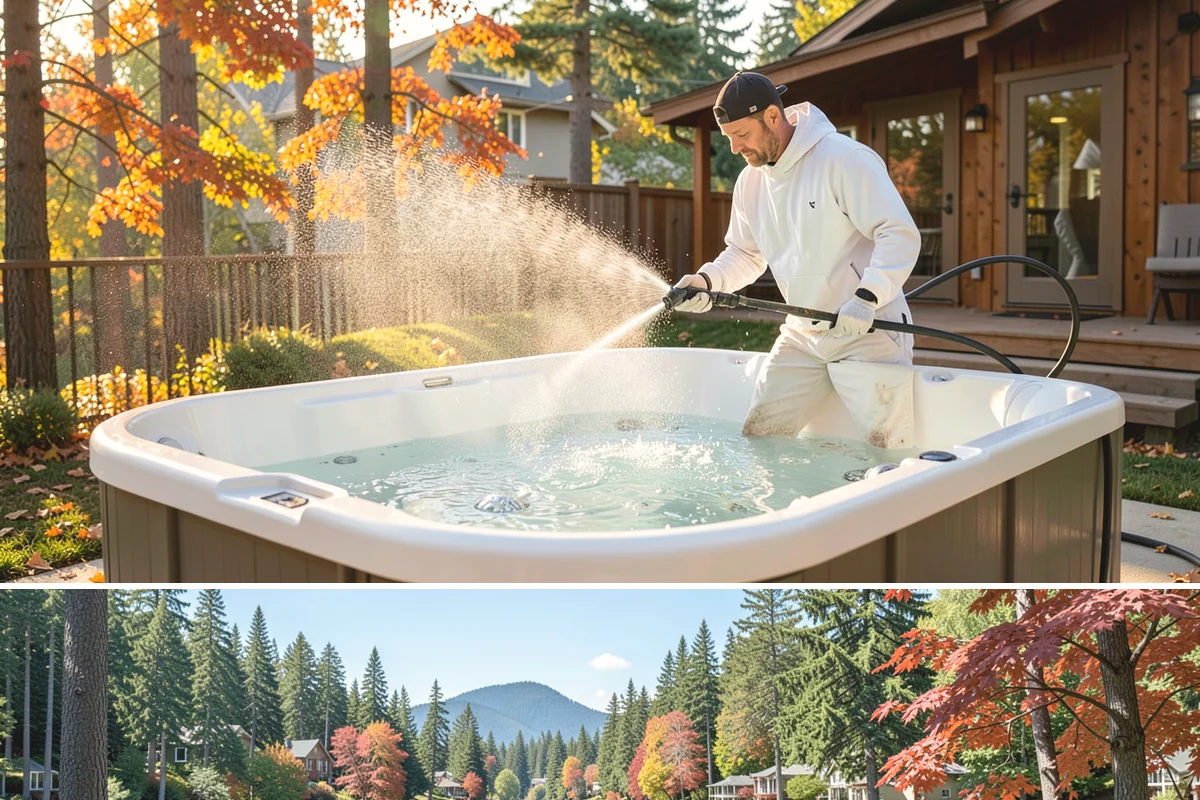Holiday Cleanup Washing in Covington, King County, WA - Late November through December, timed a week or two ahead of your gatherings so surfaces stay clean for guests.