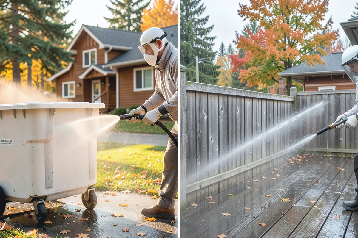 Holiday Cleanup Washing in Darrington, Snohomish County, WA - Prioritize entry paths, porches, and hosting areas with the client