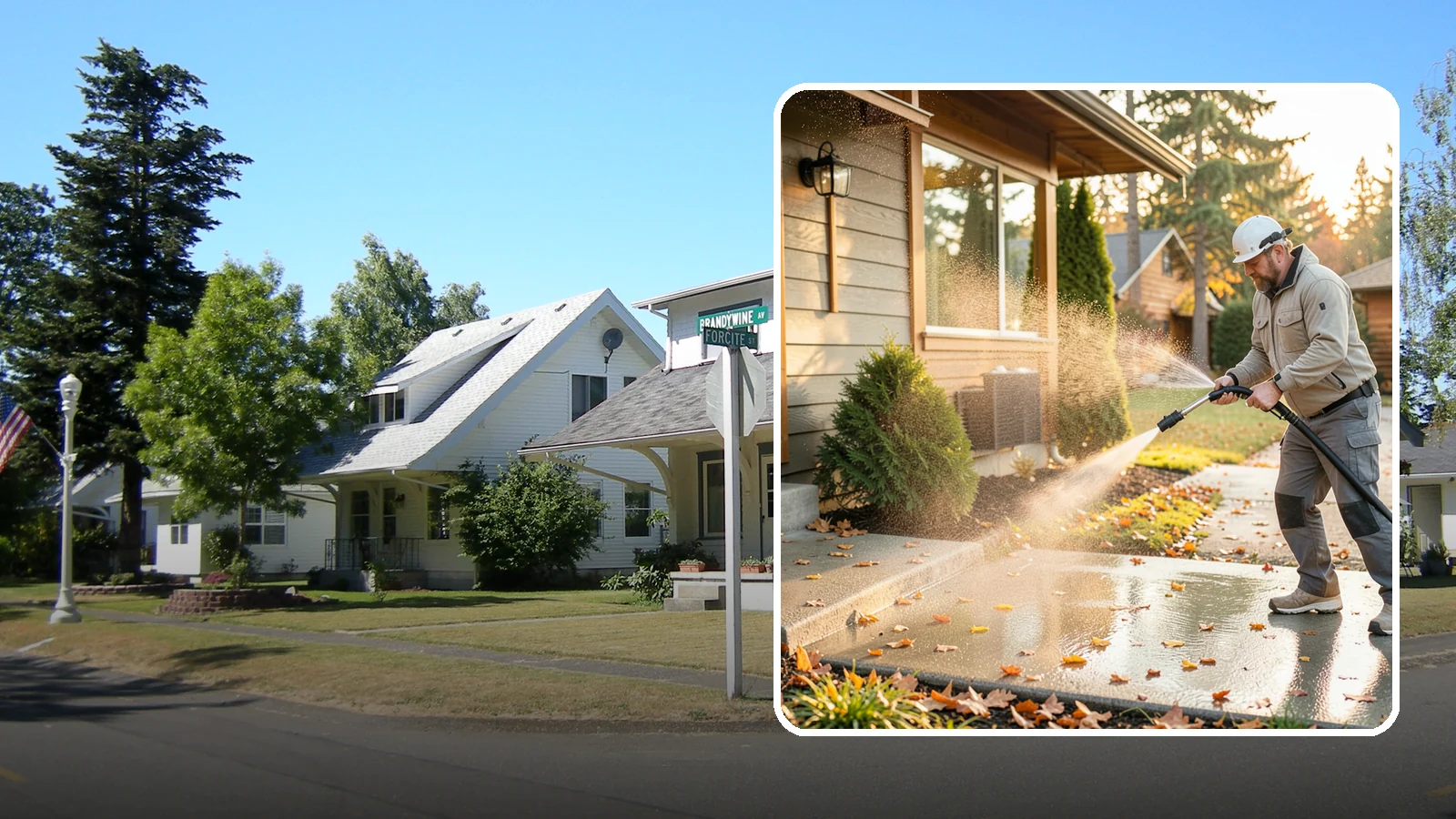 Holiday Cleanup Washing in DuPont, Pierce County, WA - Holiday cleanup washing gets your home guest-ready by clearing grime from entrances, walkways, and gathering areas before the...