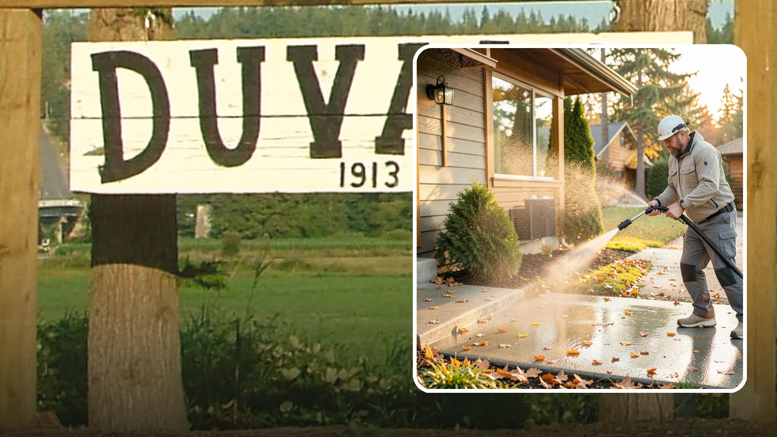 Holiday Cleanup Washing in Duvall, King County, WA - Holiday cleanup washing gets your home guest-ready by clearing grime from entrances, walkways, and gathering areas before the...