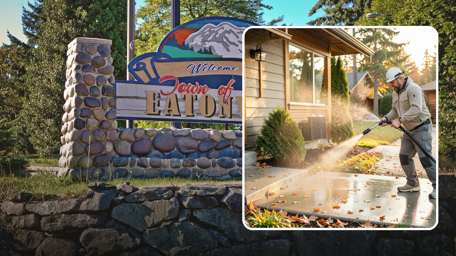 Holiday Cleanup Washing in Eatonville, Pierce County, WA - Holiday cleanup washing gets your home guest-ready by clearing grime from entrances, walkways, and gathering areas before the...