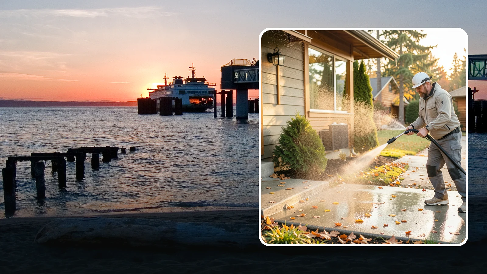 Holiday Cleanup Washing in Edmonds, Snohomish County, WA - Holiday cleanup washing gets your home guest-ready by clearing grime from entrances, walkways, and gathering areas before the...
