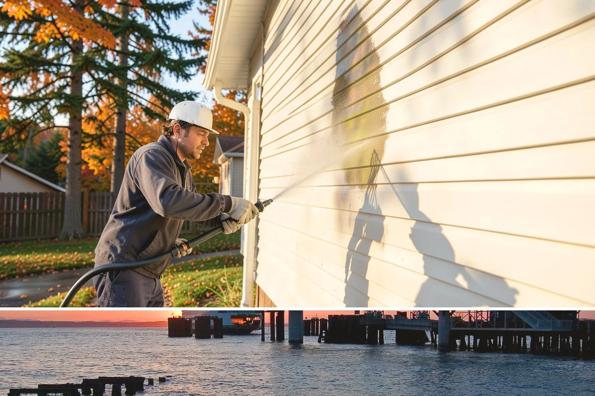 Holiday Cleanup Washing in Edmonds, Snohomish County, WA - Late November through December, timed a week or two ahead of your gatherings so surfaces stay clean for guests.