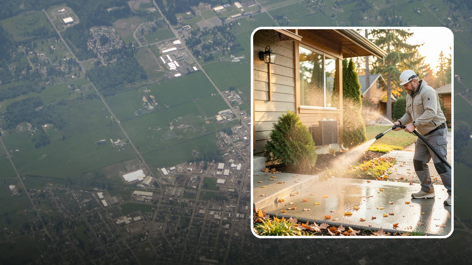 Holiday Cleanup Washing in Enumclaw, King County, WA - Holiday cleanup washing gets your home guest-ready by clearing grime from entrances, walkways, and gathering areas before the...