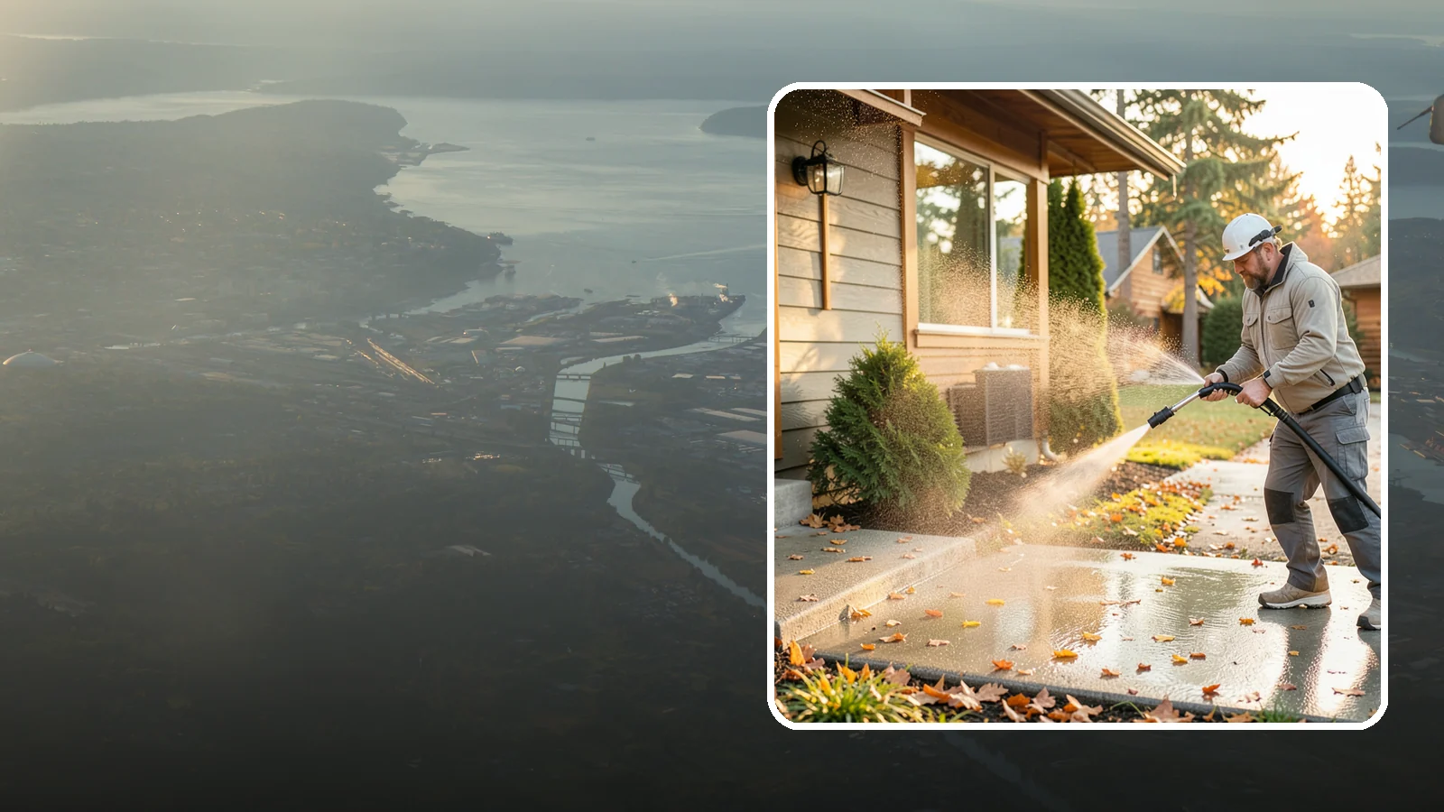 Holiday Cleanup Washing in Fife, Pierce County, WA - Holiday cleanup washing gets your home guest-ready by clearing grime from entrances, walkways, and gathering areas before the...