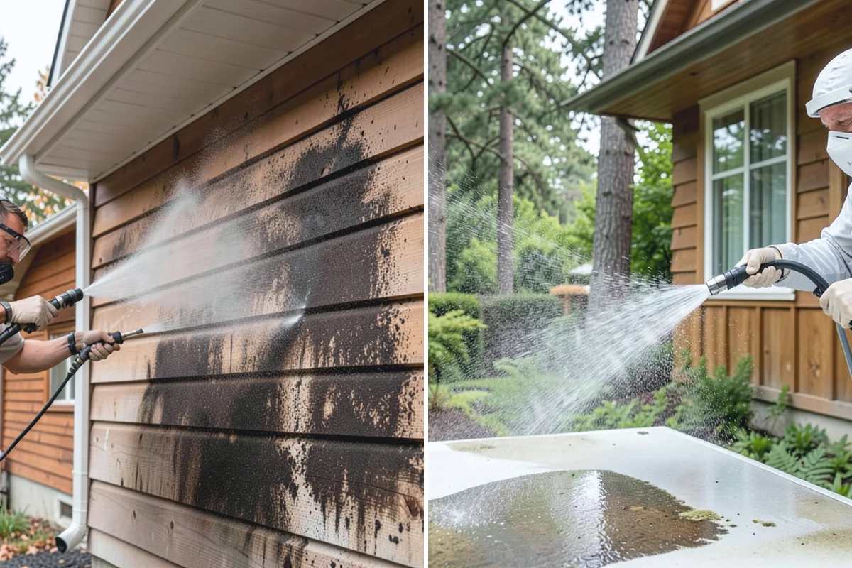 Holiday Cleanup Washing in Gold Bar, Snohomish County, WA - Prioritize entry paths, porches, and hosting areas with the client