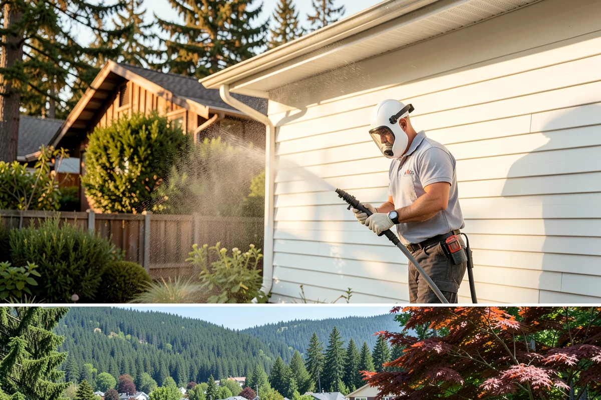 Holiday Cleanup Washing in Index, Snohomish County, WA - Late November through December, timed a week or two ahead of your gatherings so surfaces stay clean for guests.