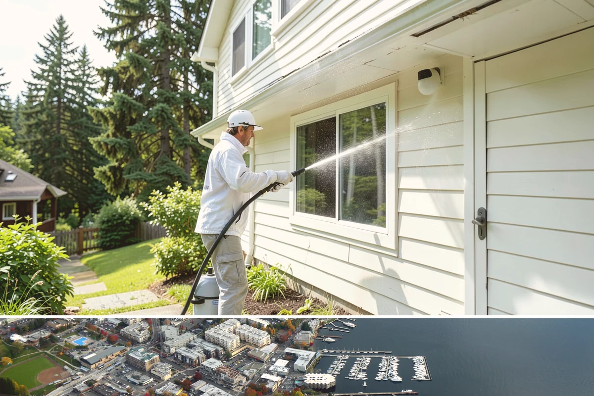 Holiday Cleanup Washing in Kirkland, King County, WA - Late November through December, timed a week or two ahead of your gatherings so surfaces stay clean for guests.