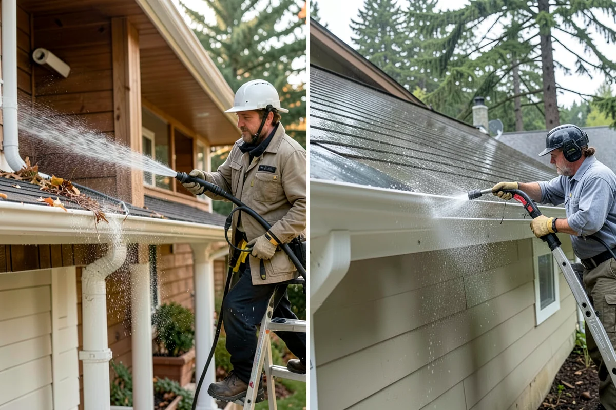 Holiday Cleanup Washing in Lakewood, Pierce County, WA - Prioritize entry paths, porches, and hosting areas with the client