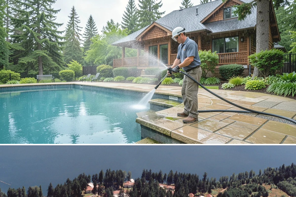 Holiday Cleanup Washing in Lakewood, Pierce County, WA - Late November through December, timed a week or two ahead of your gatherings so surfaces stay clean for guests.