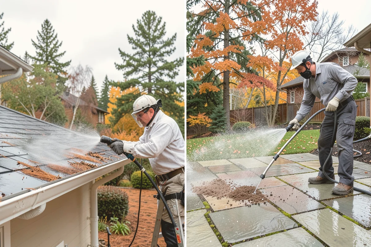 Holiday Cleanup Washing in Langley, Island County, WA - Prioritize entry paths, porches, and hosting areas with the client