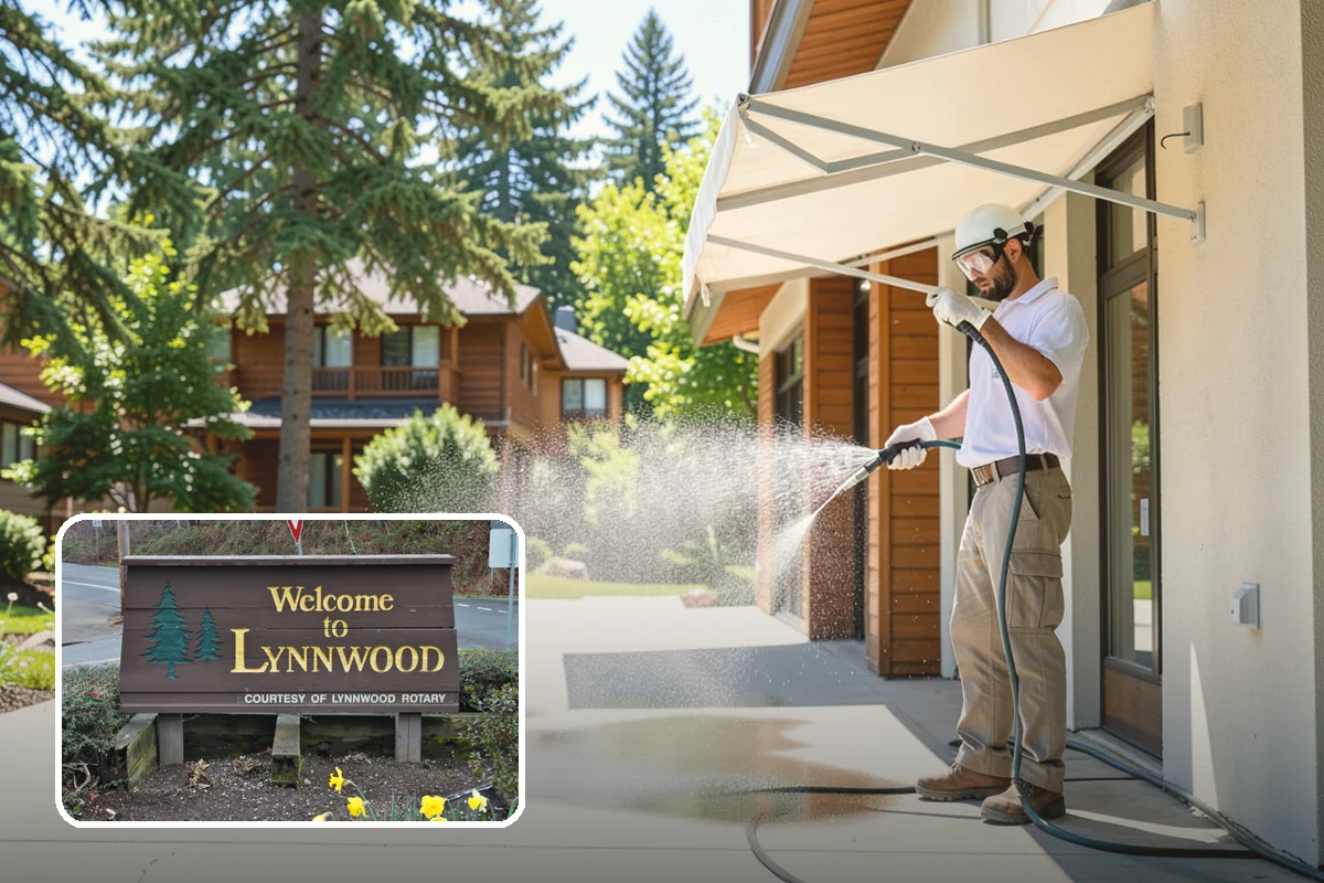Holiday Cleanup Washing in Lynnwood, Snohomish County, WA - Presents a spotless entryway for holiday guests and photos