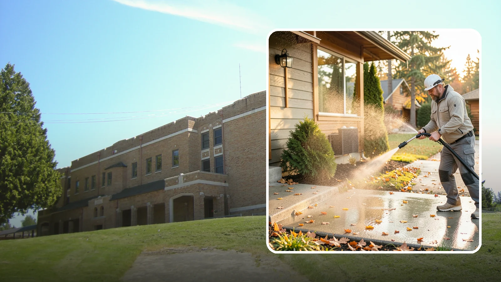 Holiday Cleanup Washing in Maple Valley, King County, WA - Holiday cleanup washing gets your home guest-ready by clearing grime from entrances, walkways, and gathering areas before the...