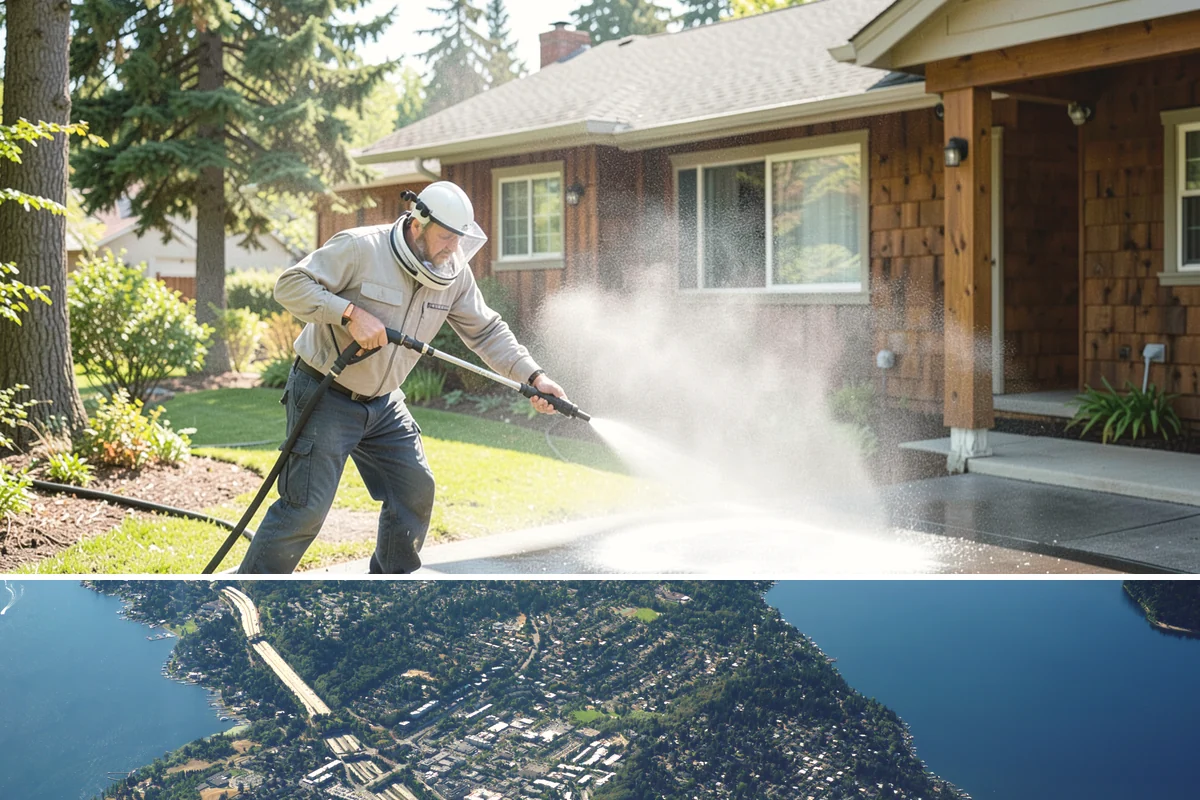 Holiday Cleanup Washing in Mercer Island, King County, WA - Late November through December, timed a week or two ahead of your gatherings so surfaces stay clean for guests.