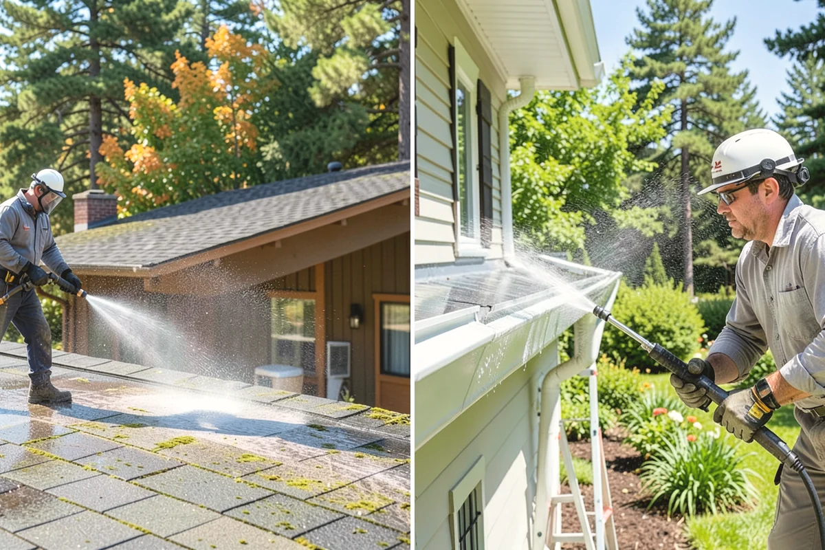 Holiday Cleanup Washing in Mill Creek, Snohomish County, WA - Prioritize entry paths, porches, and hosting areas with the client