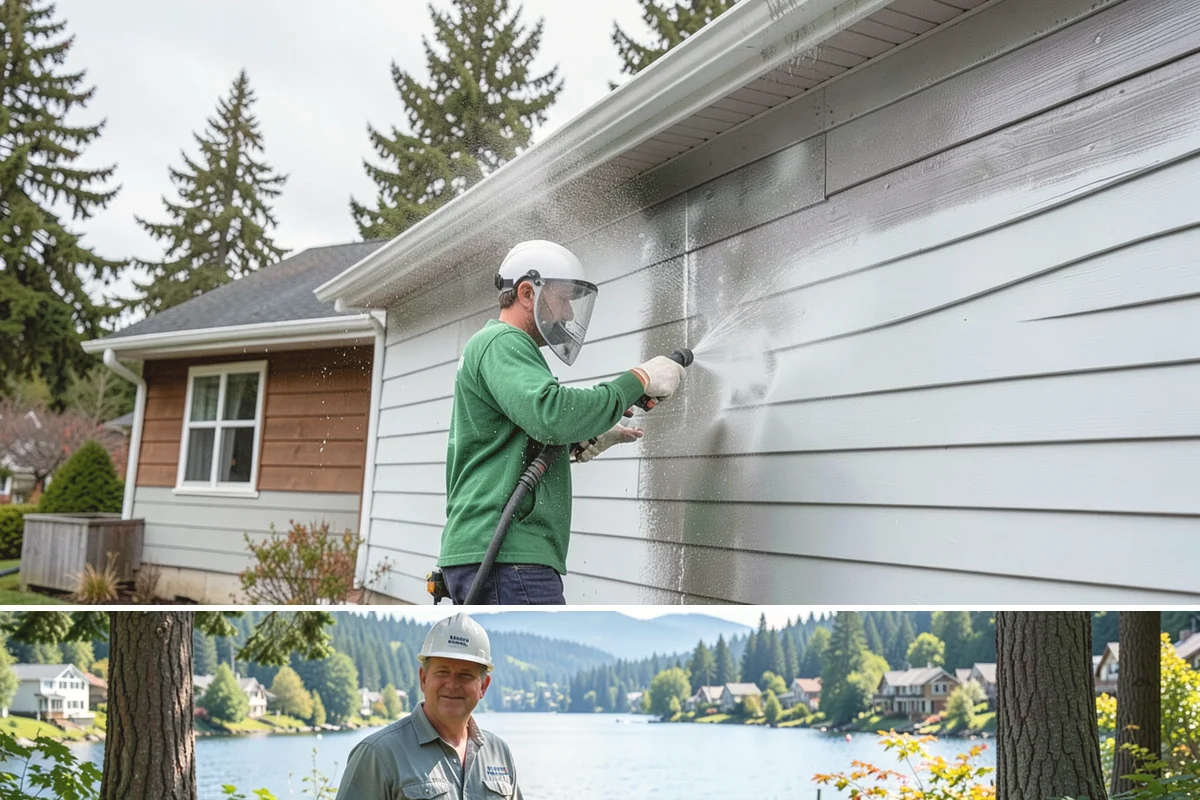 Holiday Cleanup Washing in Milton, King County, WA - Late November through December, timed a week or two ahead of your gatherings so surfaces stay clean for guests.