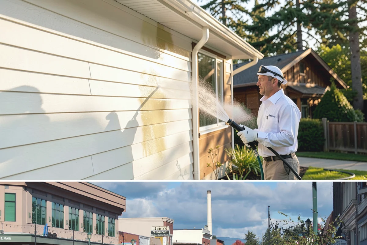 Holiday Cleanup Washing in Monroe, Snohomish County, WA - Late November through December, timed a week or two ahead of your gatherings so surfaces stay clean for guests.