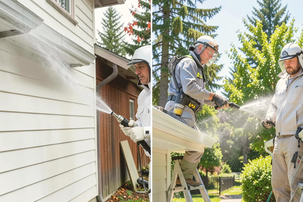 Holiday Cleanup Washing in Newcastle, King County, WA - Prioritize entry paths, porches, and hosting areas with the client