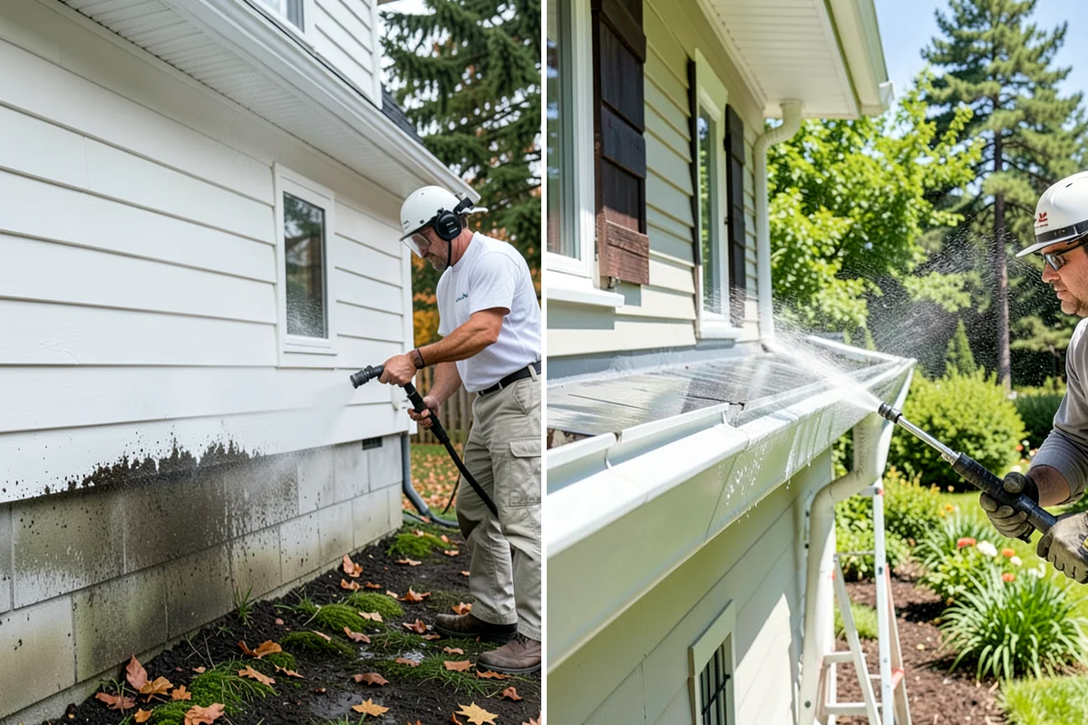 Holiday Cleanup Washing in Normandy Park, King County, WA - Prioritize entry paths, porches, and hosting areas with the client