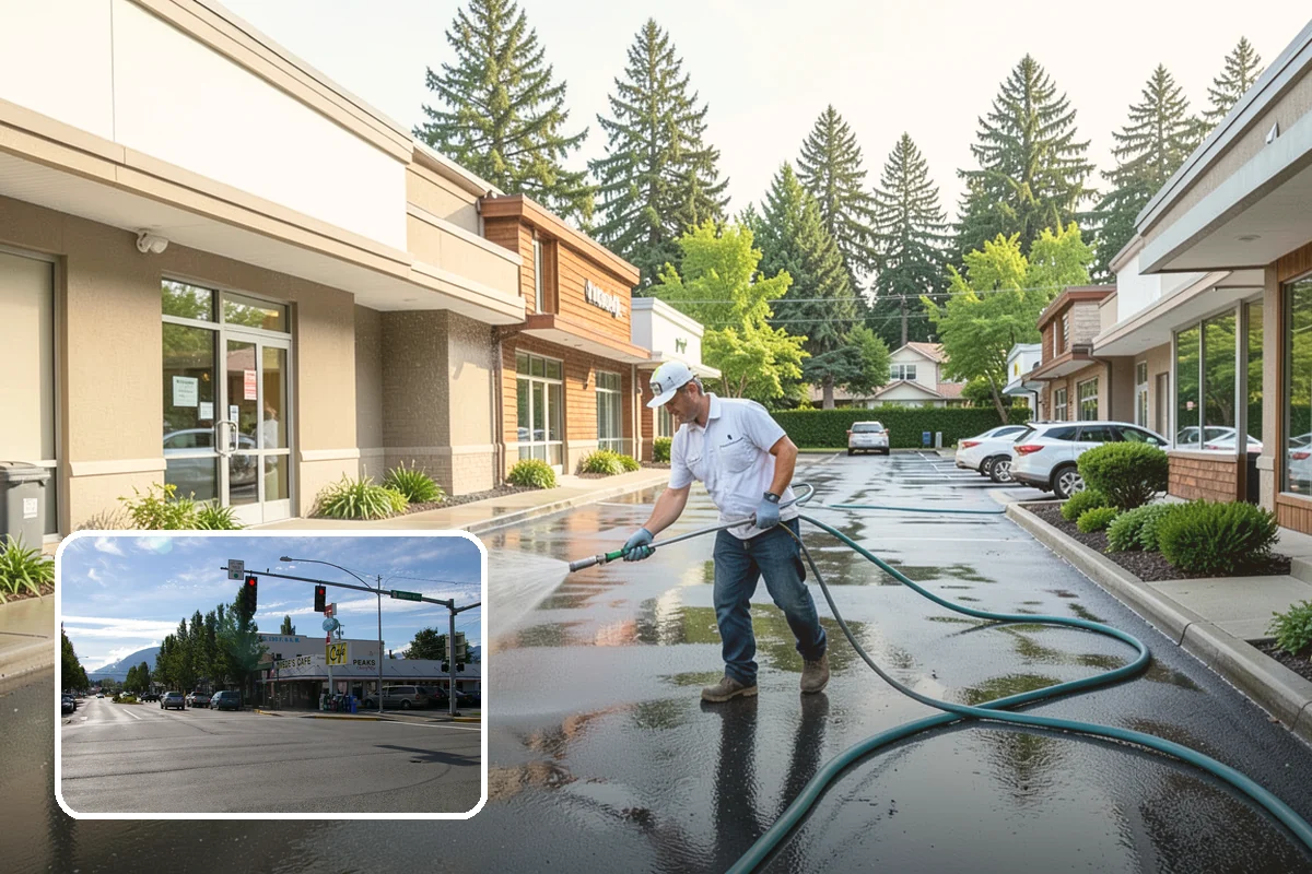 Holiday Cleanup Washing in North Bend, King County, WA - Presents a spotless entryway for holiday guests and photos