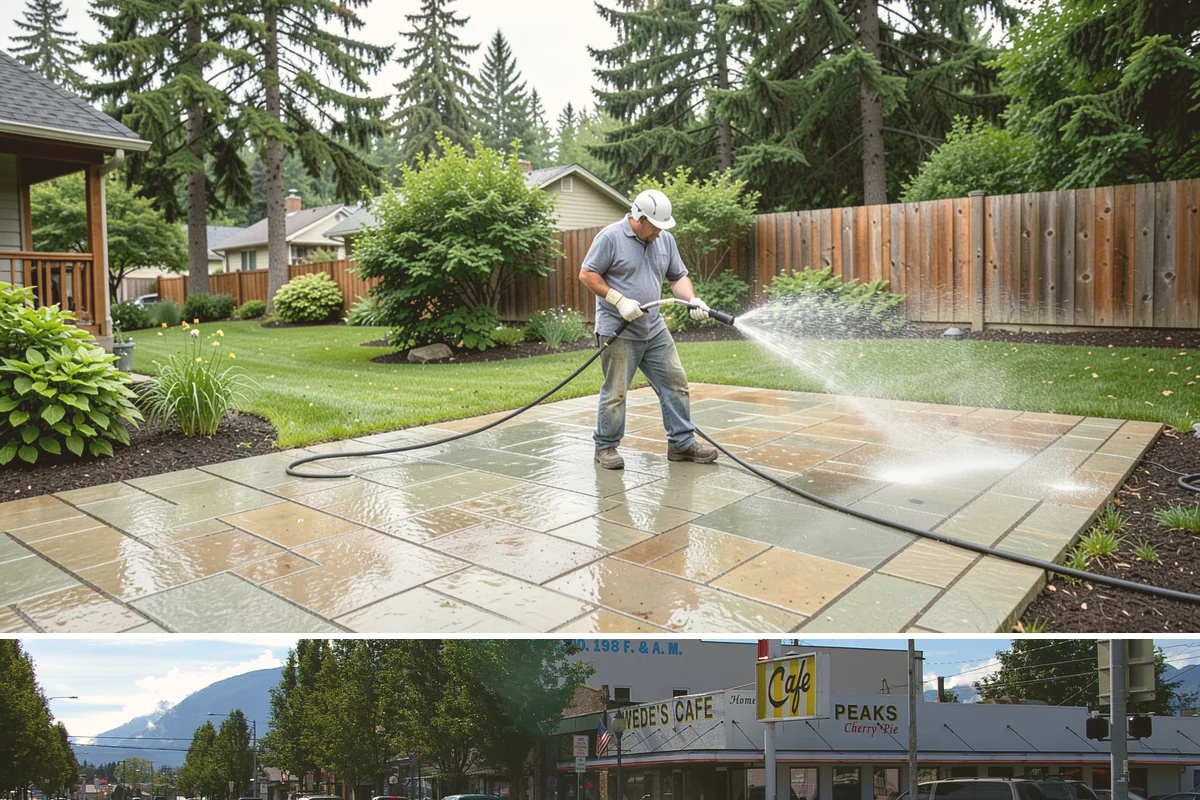 Holiday Cleanup Washing in North Bend, King County, WA - Late November through December, timed a week or two ahead of your gatherings so surfaces stay clean for guests.