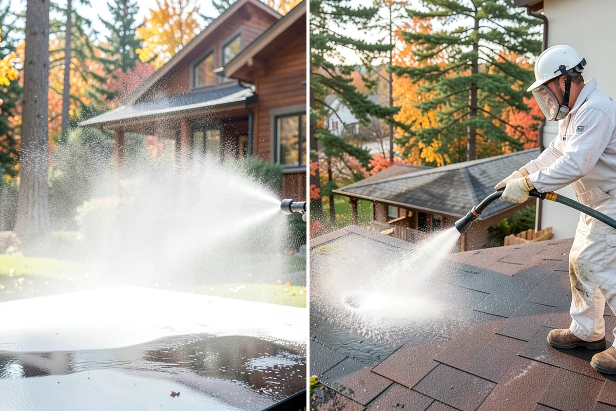 Holiday Cleanup Washing in Pacific, King County, WA - Prioritize entry paths, porches, and hosting areas with the client