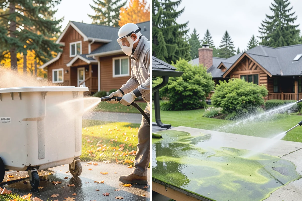 Holiday Cleanup Washing in Renton, King County, WA - Prioritize entry paths, porches, and hosting areas with the client