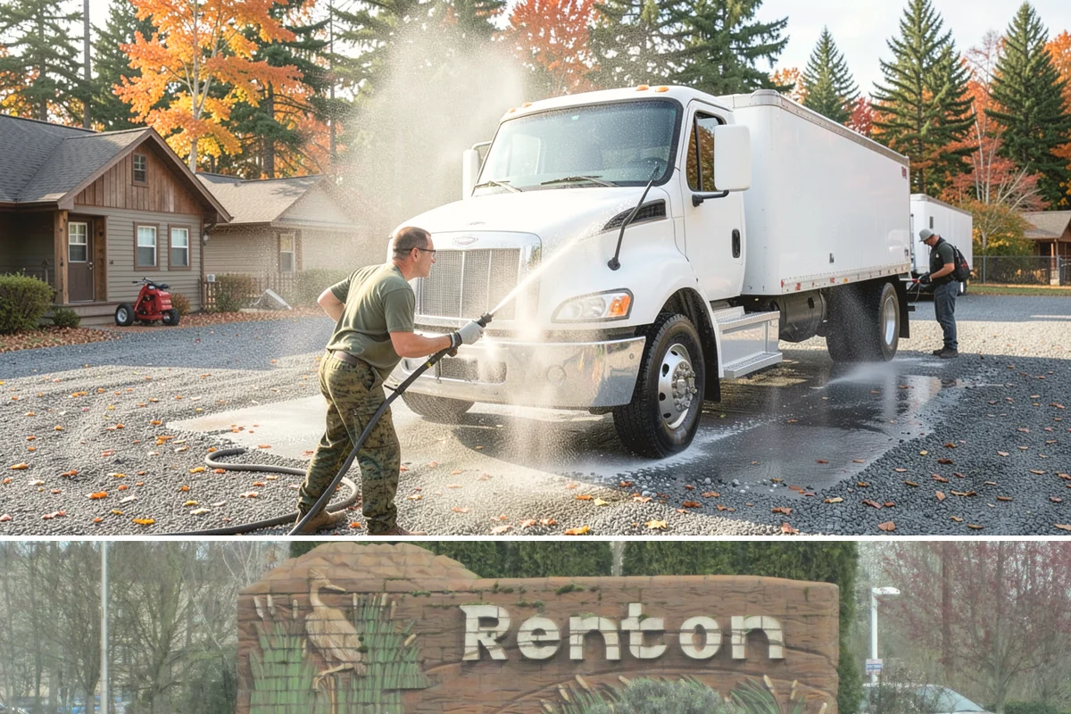 Holiday Cleanup Washing in Renton, King County, WA - Late November through December, timed a week or two ahead of your gatherings so surfaces stay clean for guests.