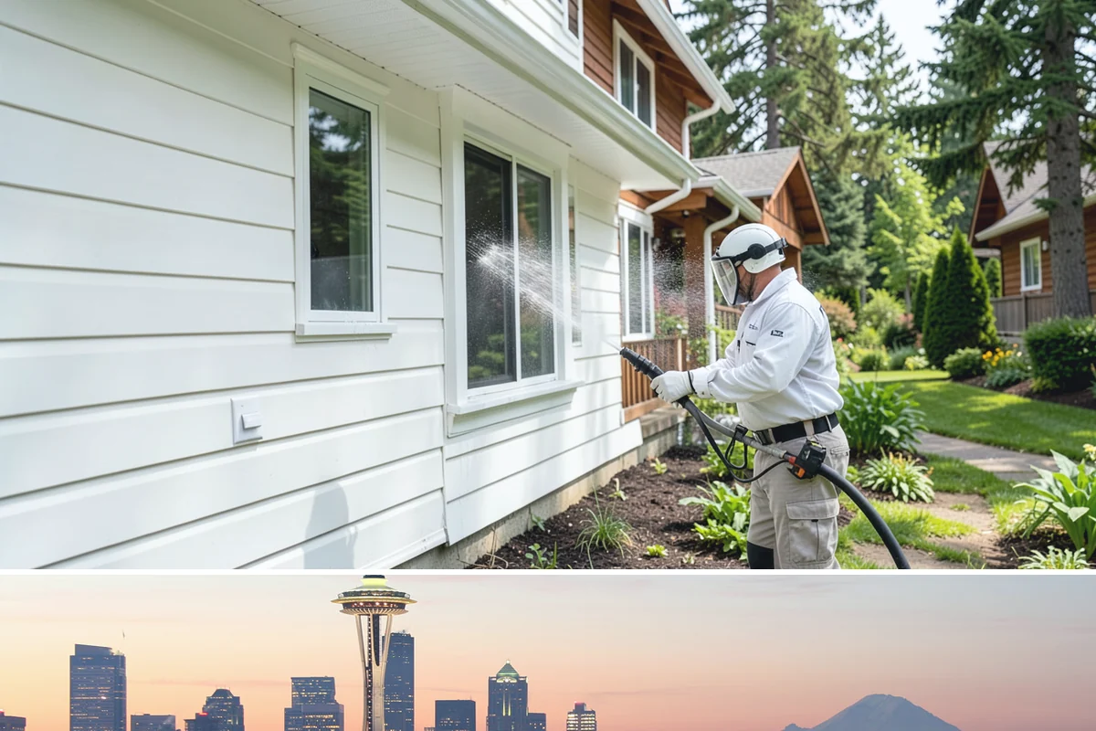 Holiday Cleanup Washing in Seattle, King County, WA - Late November through December, timed a week or two ahead of your gatherings so surfaces stay clean for guests.