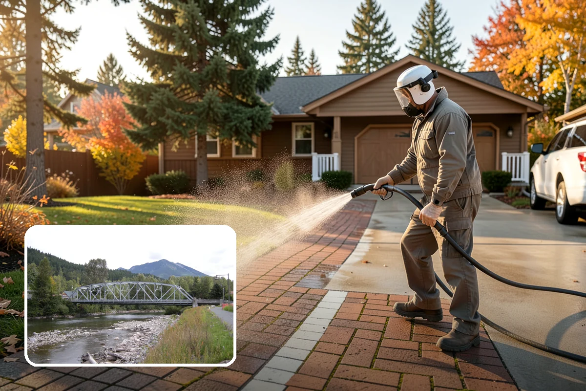 Holiday Cleanup Washing in Skykomish, King County, WA - Presents a spotless entryway for holiday guests and photos