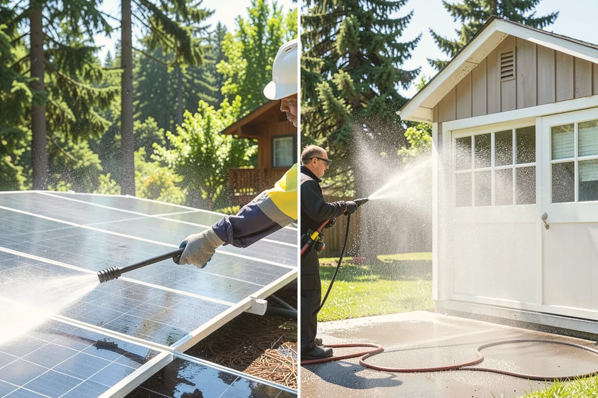 Holiday Cleanup Washing in Snohomish, Snohomish County, WA - Prioritize entry paths, porches, and hosting areas with the client