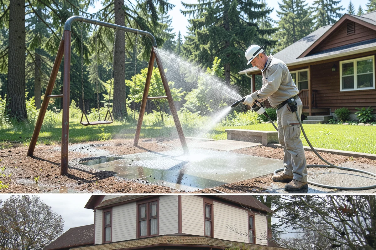 Holiday Cleanup Washing in Sumner, Pierce County, WA - Late November through December, timed a week or two ahead of your gatherings so surfaces stay clean for guests.
