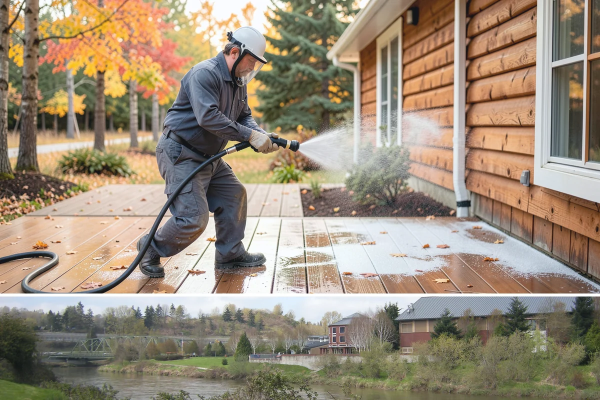 Holiday Cleanup Washing in Tukwila, King County, WA - Late November through December, timed a week or two ahead of your gatherings so surfaces stay clean for guests.