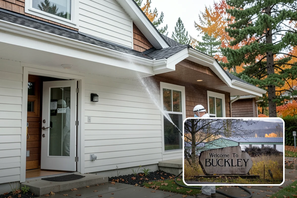 Hot Tub Cleaning in Buckley, Pierce County, WA - Removes mildew from vinyl covers and cabinet panels