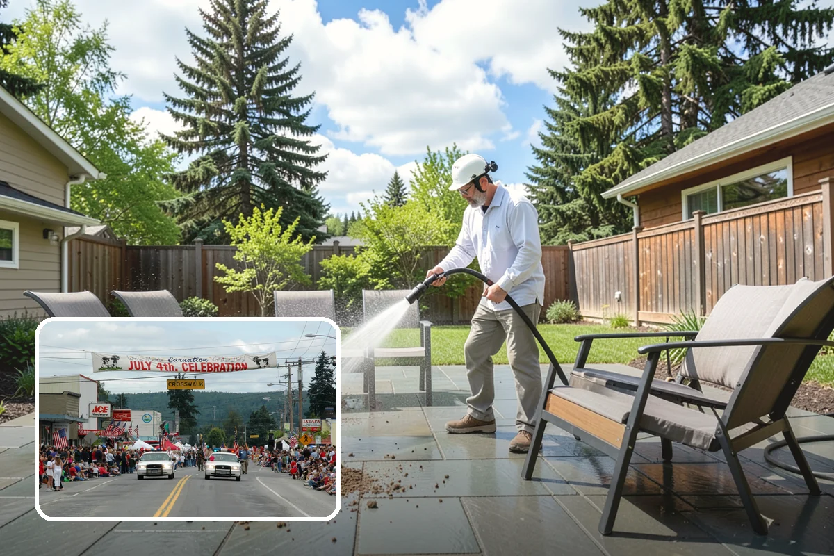 Hot Tub Cleaning in Carnation, King County, WA - Removes mildew from vinyl covers and cabinet panels