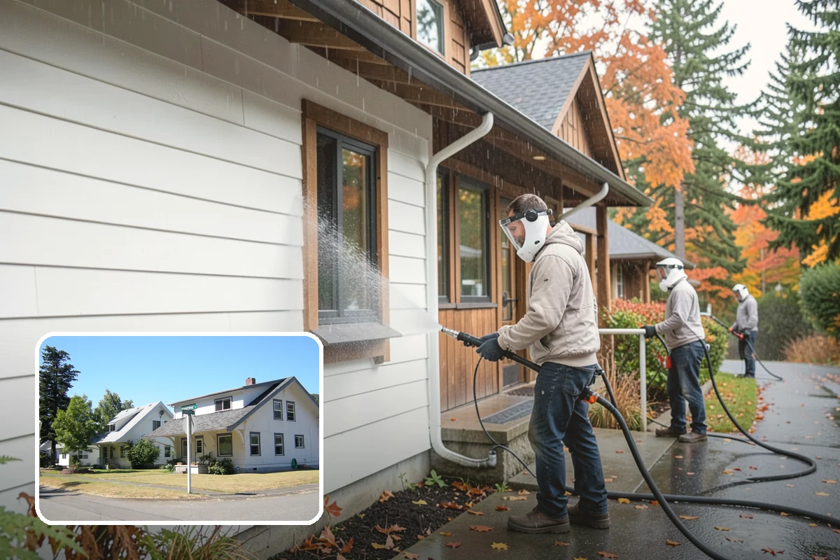 Hot Tub Cleaning in DuPont, Pierce County, WA - Removes mildew from vinyl covers and cabinet panels