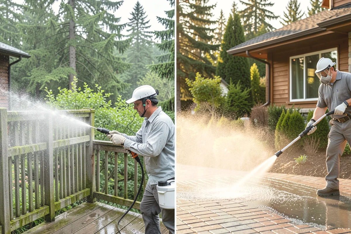 Hot Tub Cleaning in Edgewood, Pierce County, WA - Clean and treat the top and underside of the cover