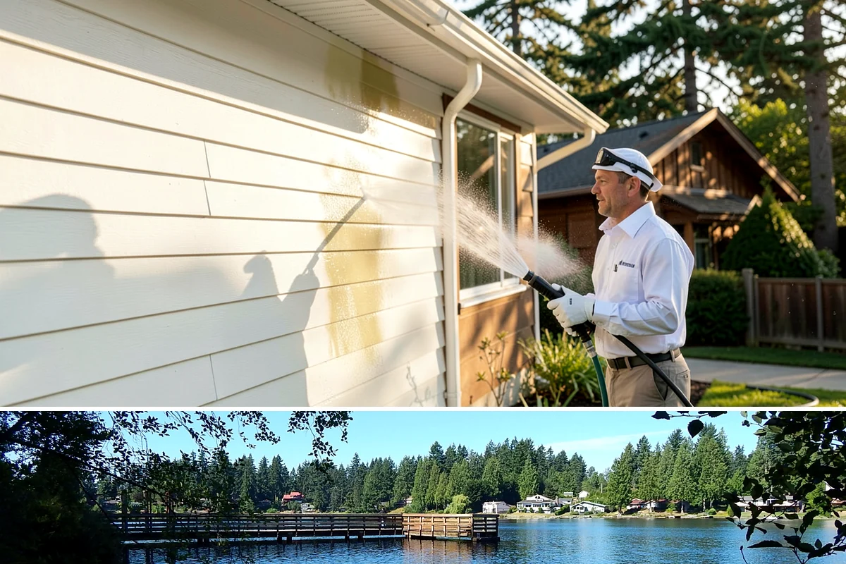 Hot Tub Cleaning in Federal Way, King County, WA - Any time of year works, though a spring cleaning knocks out the mildew that accumulates through the wettest months.