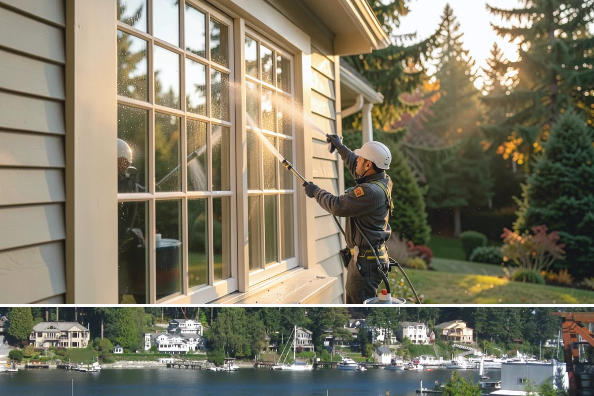 Hot Tub Cleaning in Gig Harbor, Pierce County, WA - Any time of year works, though a spring cleaning knocks out the mildew that accumulates through the wettest months.