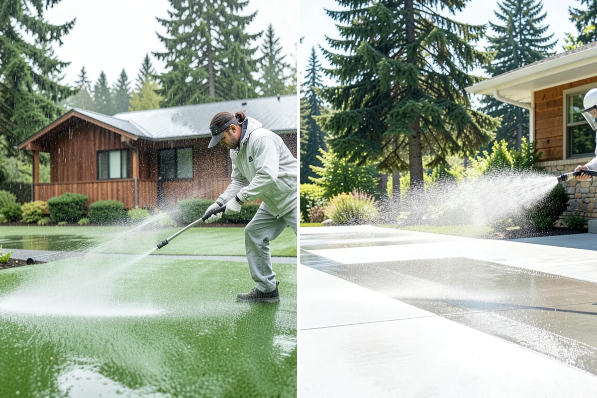 Hot Tub Cleaning in Hunts Point, King County, WA - Clean and treat the top and underside of the cover